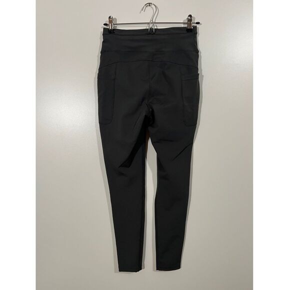 Pop Fit Leggings with Pockets on the Sides Size Medium Dark Gray - Picture 2 of 5